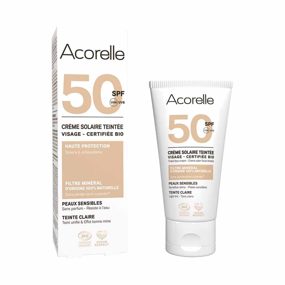 Acorelle Tinted SPF50 facial sunscreen 50 ml (1.69fl oz)