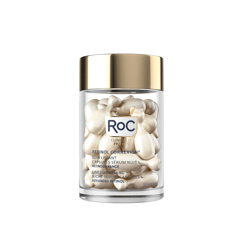 Roc Retinol Correxion Smoothing Care Night Serum Capsules x30