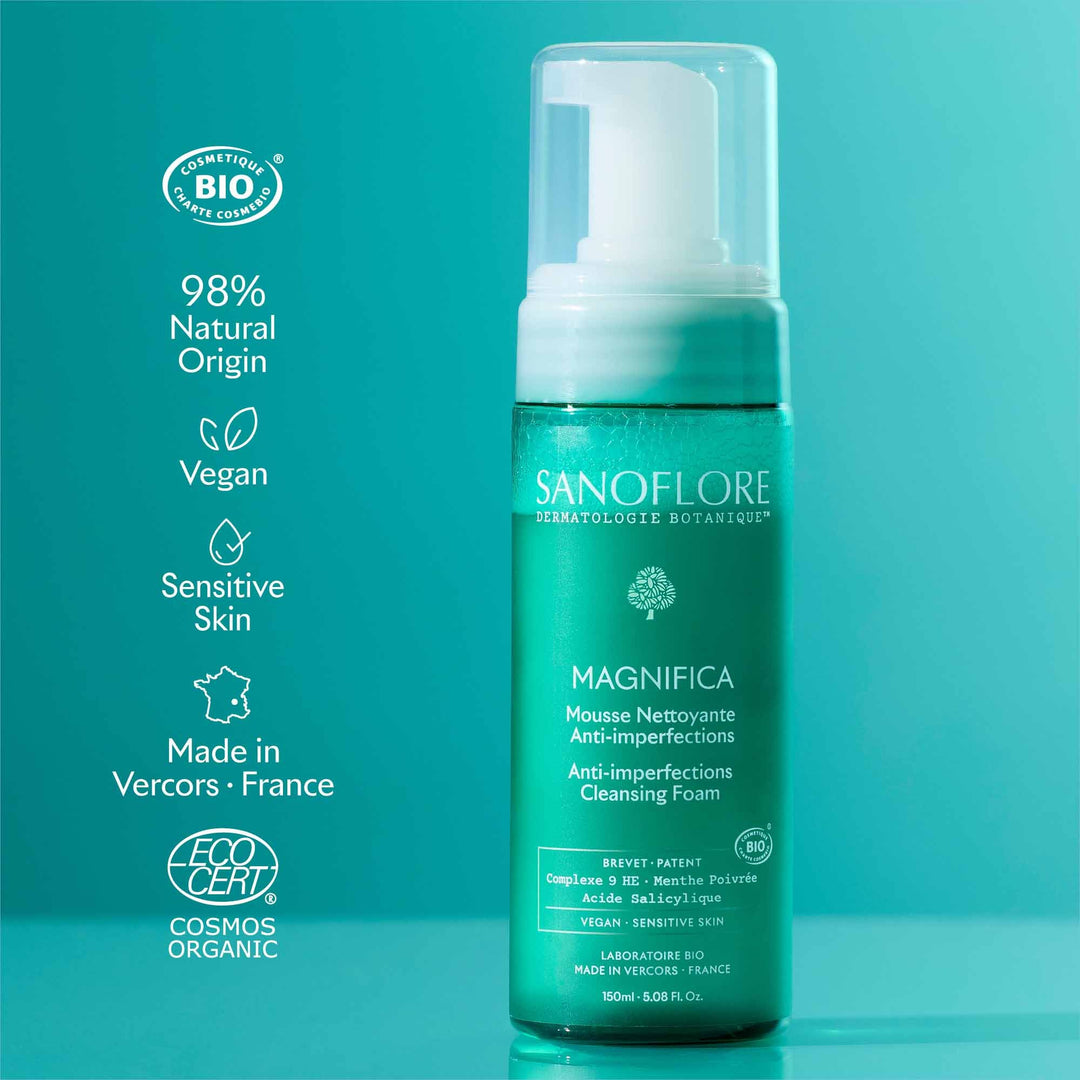 Sanoflore Magnifica Cleansing foam for blemish-prone skin 150 ml (5.07fl oz)