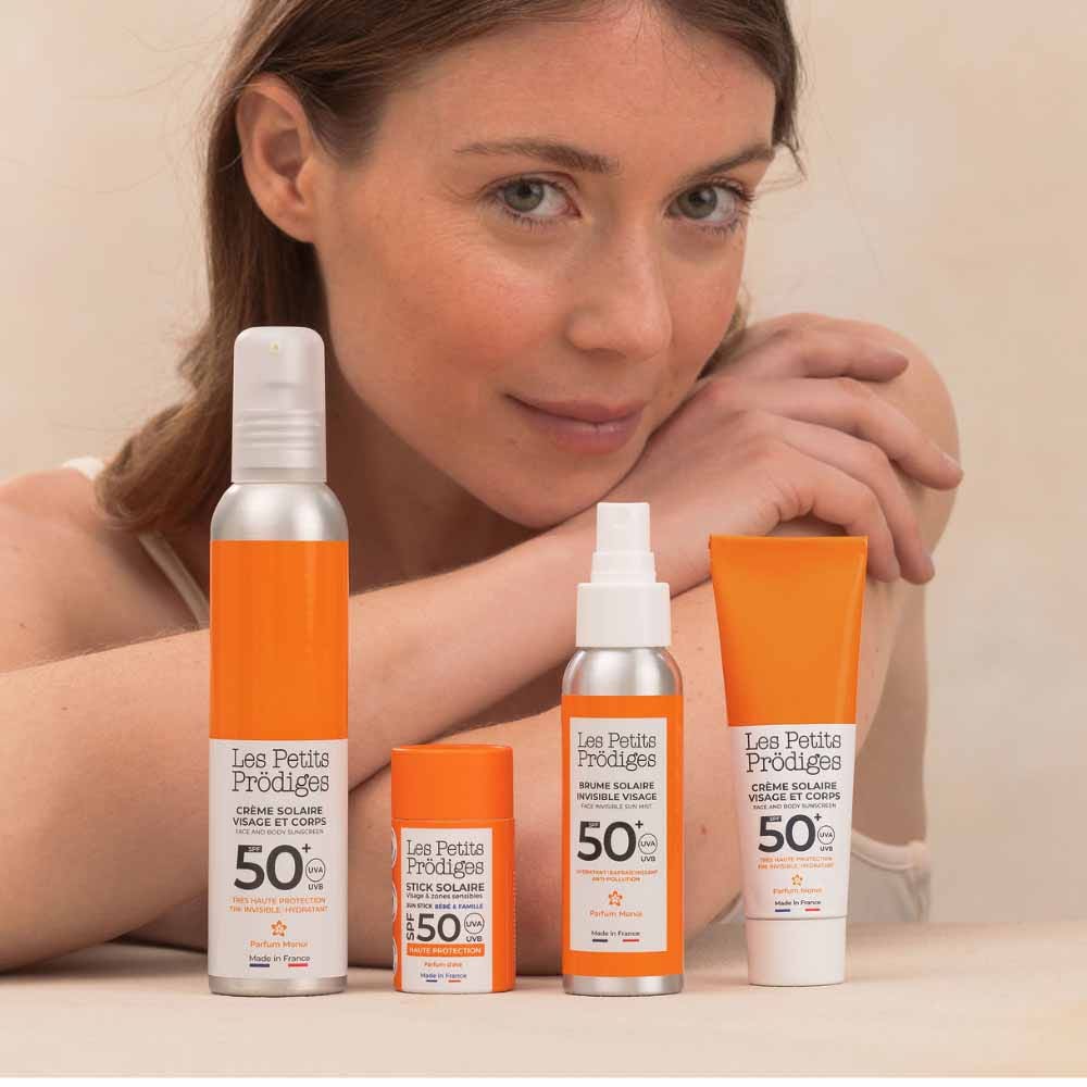 Les petits prodiges Sunscreens SPF50+ cream Face and Body 100ml (3.38fl oz)
