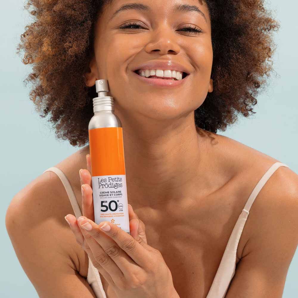 Les petits prodiges Sunscreens SPF50+ cream Face and Body 100ml (3.38fl oz)