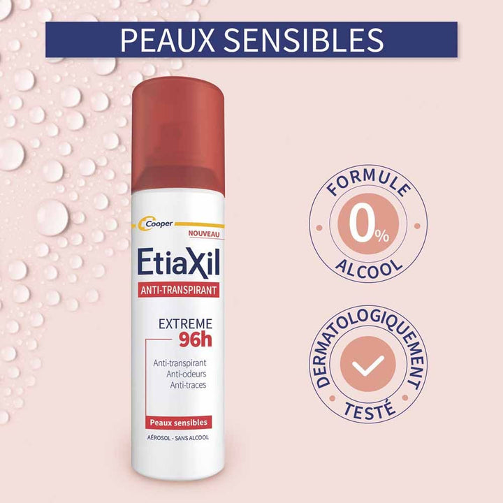 Etiaxil Extreme 96h anti-perspirant aerosol 150 ml (5.07fl oz)