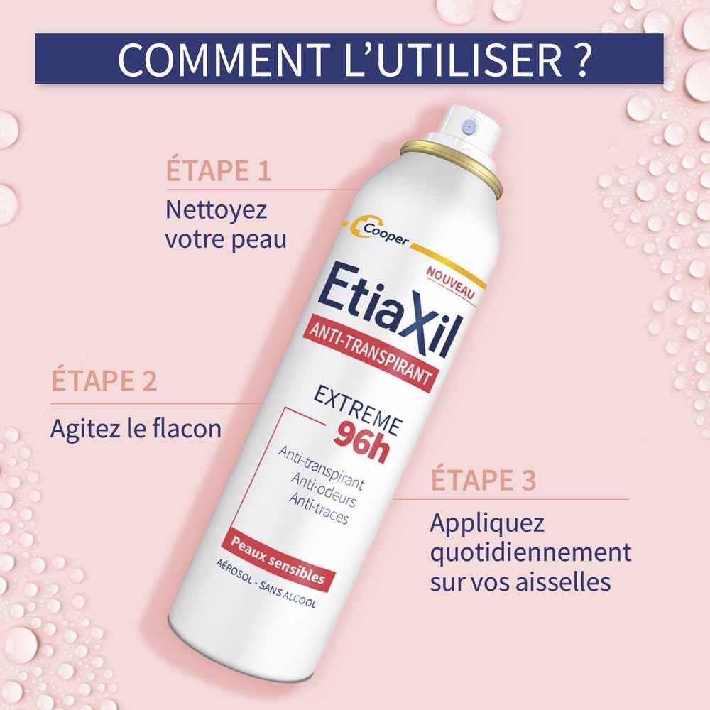 Etiaxil Extreme 96h anti-perspirant aerosol 150 ml (5.07fl oz)