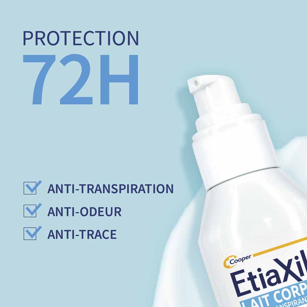 Etiaxil 72h protection body milk antiperspirant 100 ml (3.38fl oz)