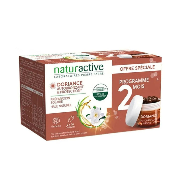 Naturactive Doriance self-tanning & protection 30 capsules - FrenchBeautyHub