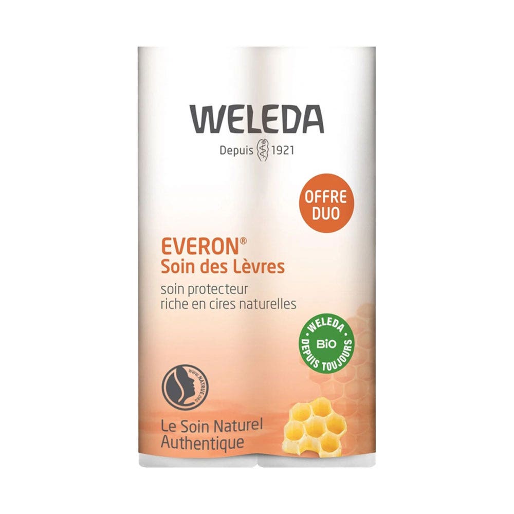 Weleda Everon Lip Care 2 x 4.8g (0.17oz)