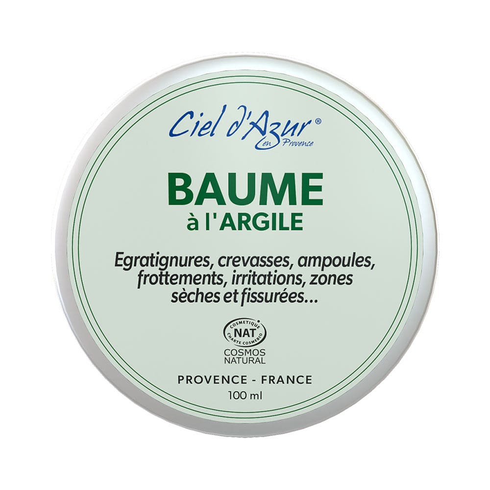 Ciel D'Azur en Provence Repairing protective clay balm 100 ml (3.38fl oz)