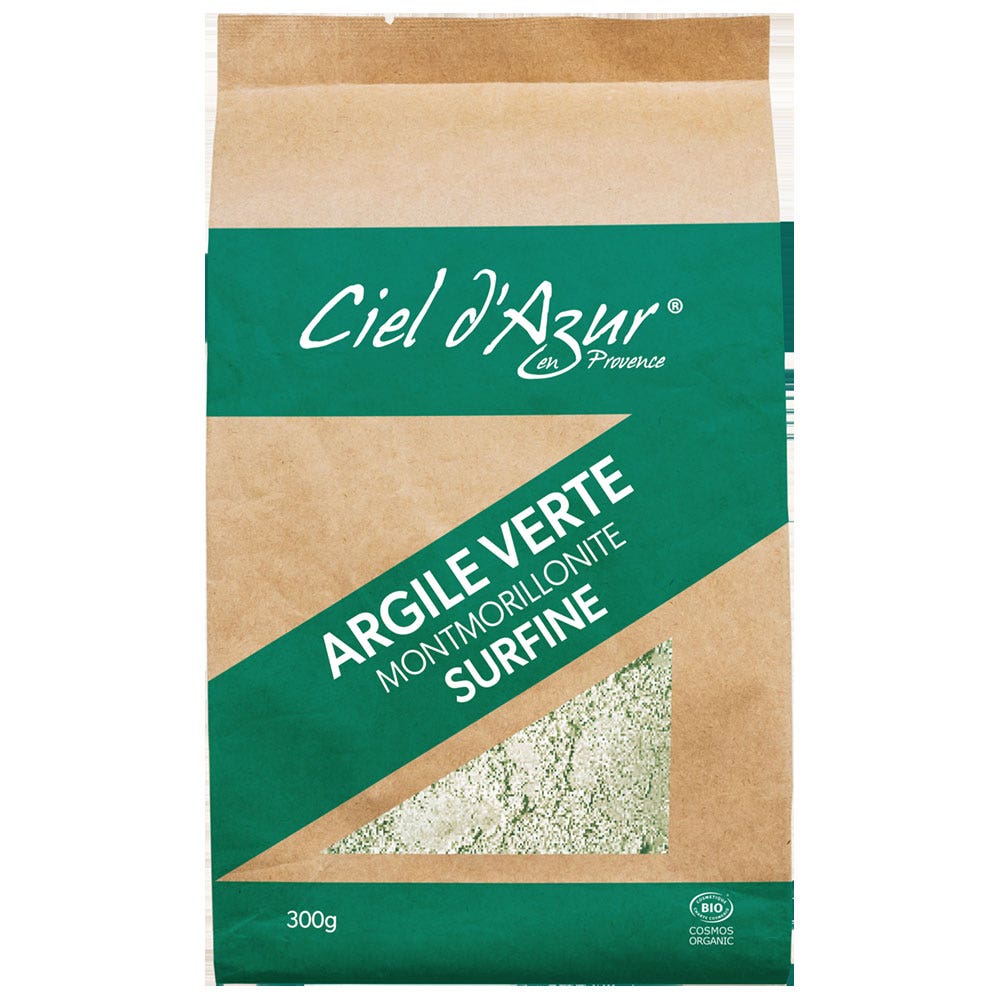 Ciel D'Azur en Provence Montmorillonite green clay extra 300 g (10.58oz)