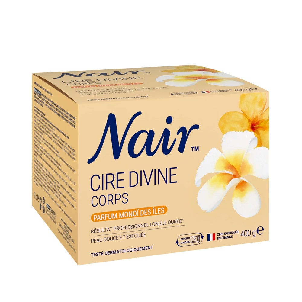 Nair Divine Perfume Wax monoi des iles intense 400g (14.11oz)
