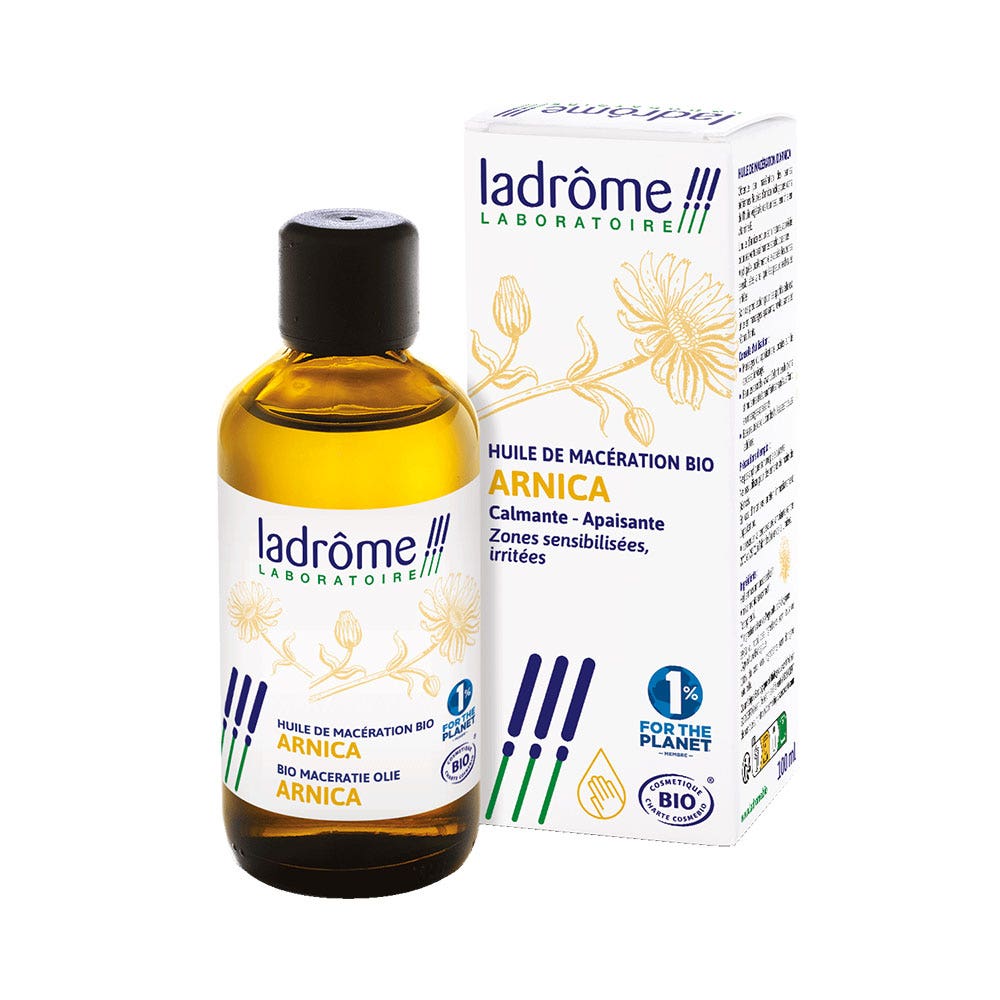 Ladrôme Arnica macerated oil 100 ml (3.38fl oz)