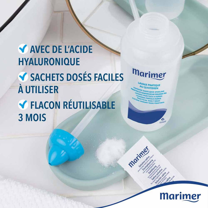 Marimer Nasal Cleansing Kit 30 sachets saline solution