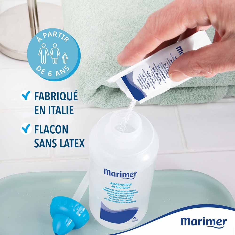 Marimer Nasal Cleansing Kit 30 sachets saline solution