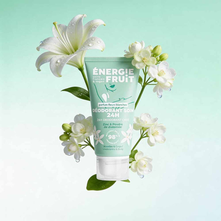 Energie Fruit 24h White Flowers deodorant care sensitive skin 50 ml (1.69fl oz)
