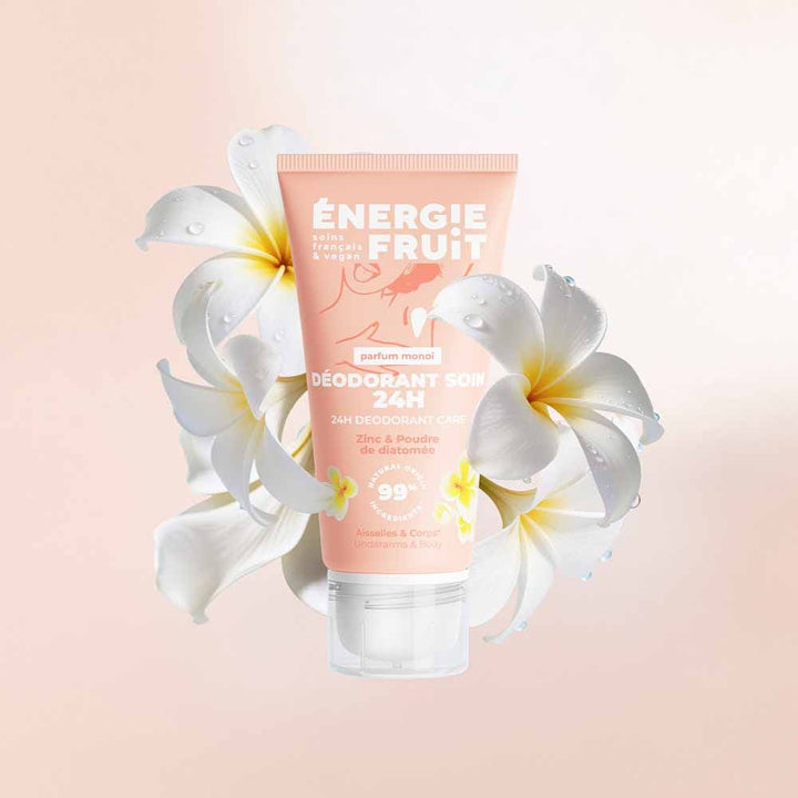Energie Fruit 24h Care Monoi Scent Deodorant suitable for all skin types 50 ml (1.69fl oz)