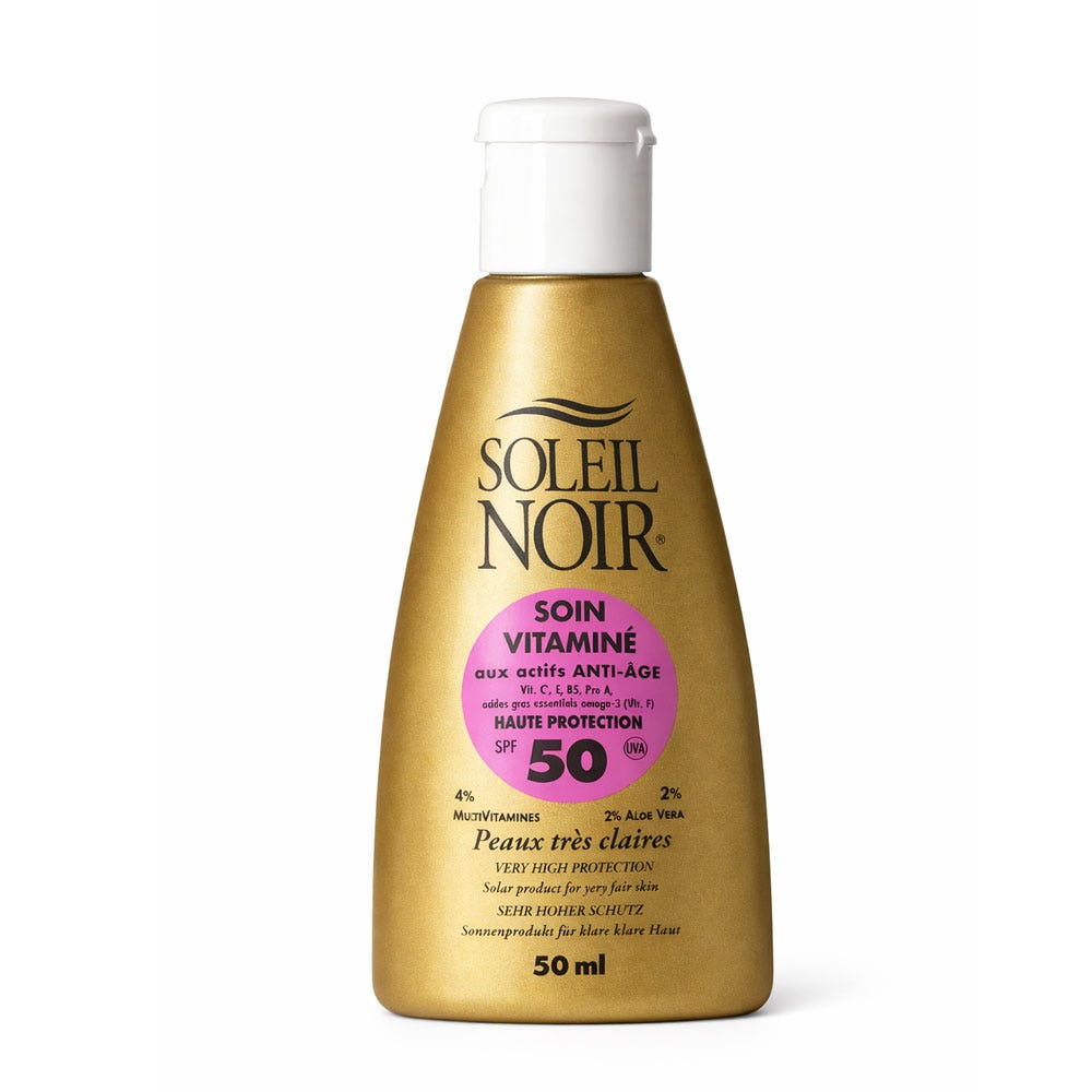Soleil Noir Vitaminised anti-ageing SPF50 care very fair skin 50 ml (1.69fl oz)