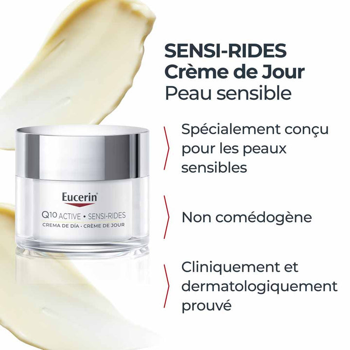 Eucerin Sensi-Rides Anti-Wrinkle Day Cream 50 ml (1.69fl oz)