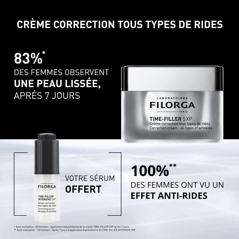 Filorga Time-Filler Intensive 5XP Gift set 50ml cream + 5ml serum (0.17fl oz)