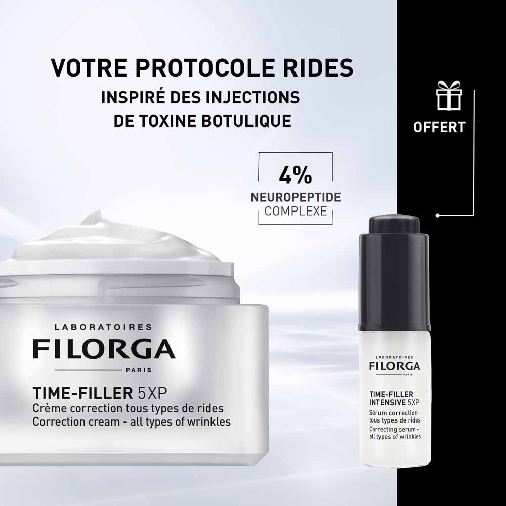 Filorga Time-Filler Intensive 5XP Gift set 50ml cream + 5ml serum (0.17fl oz)
