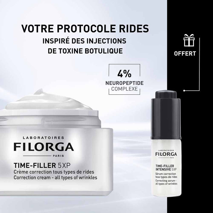Filorga Time-Filler Intensive 5XP Gift set 50ml cream + 5ml serum (0.17fl oz)