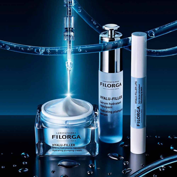Filorga Hyalu-Filler Hydration and Volume Protocol Gift Set Serum 30 ml + Lips 4 g Free (0.14oz)