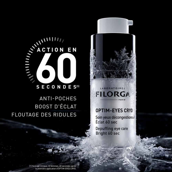 Filorga Optim-Eyes Cryo depuffing eye care 60-second glow 15 ml (0.51fl oz)