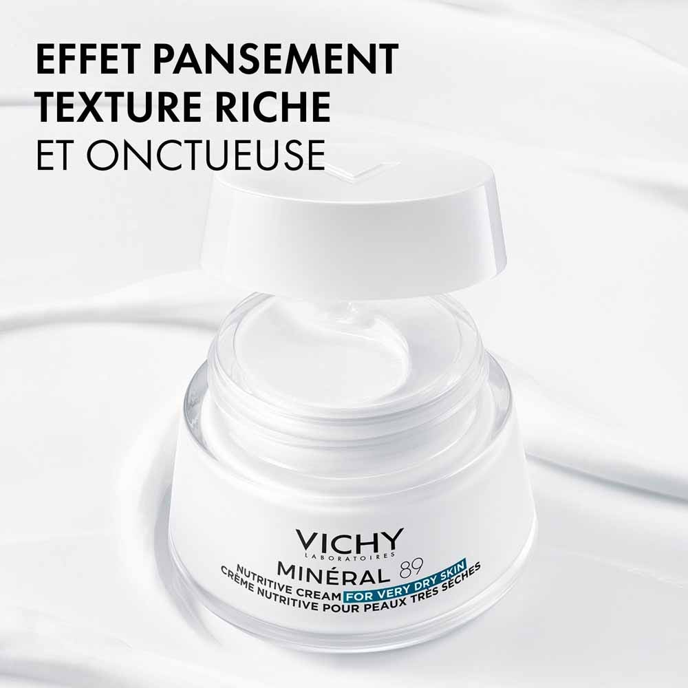 Vichy Mineral 89 Nutrilogie Nourishing Cream Very Dry Skin 50ml (1.69fl oz)
