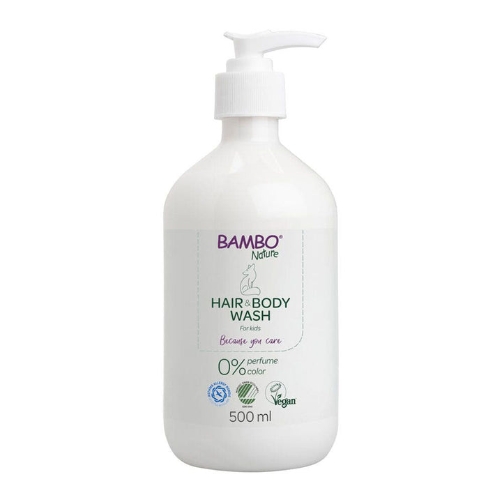 Bambo Nature Hair and body wash 500 ml (16.91fl oz)