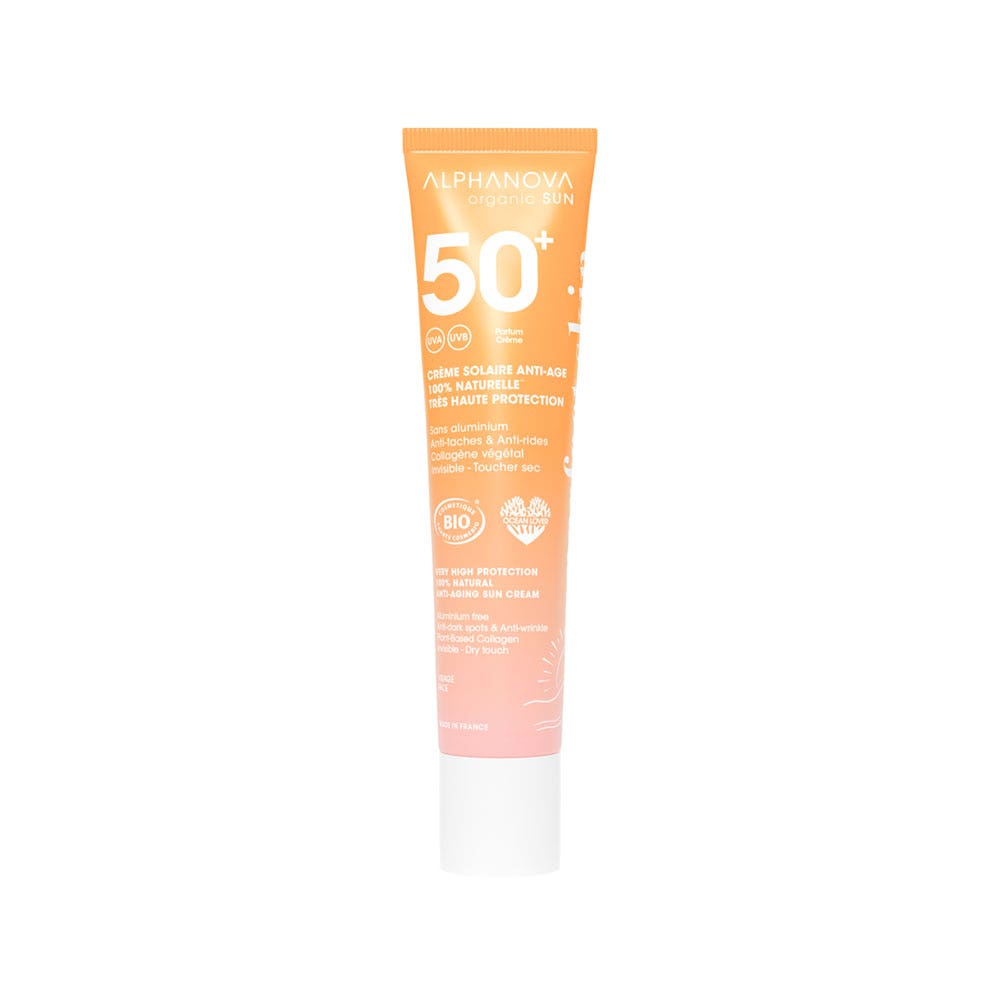 Alphanova Organic Sun Anti-Ageing Sun Cream SPF50+ 40 g (1.41oz)