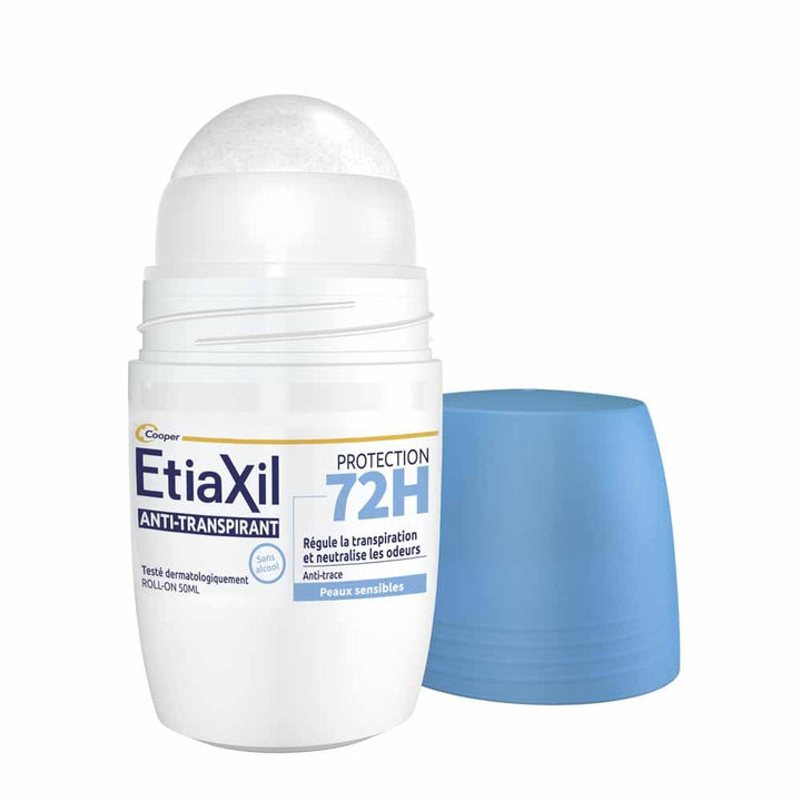 Etiaxil Antiperspirant 72h Protection Roll-On sensitive skin 2 x 50ml (1.69fl oz)