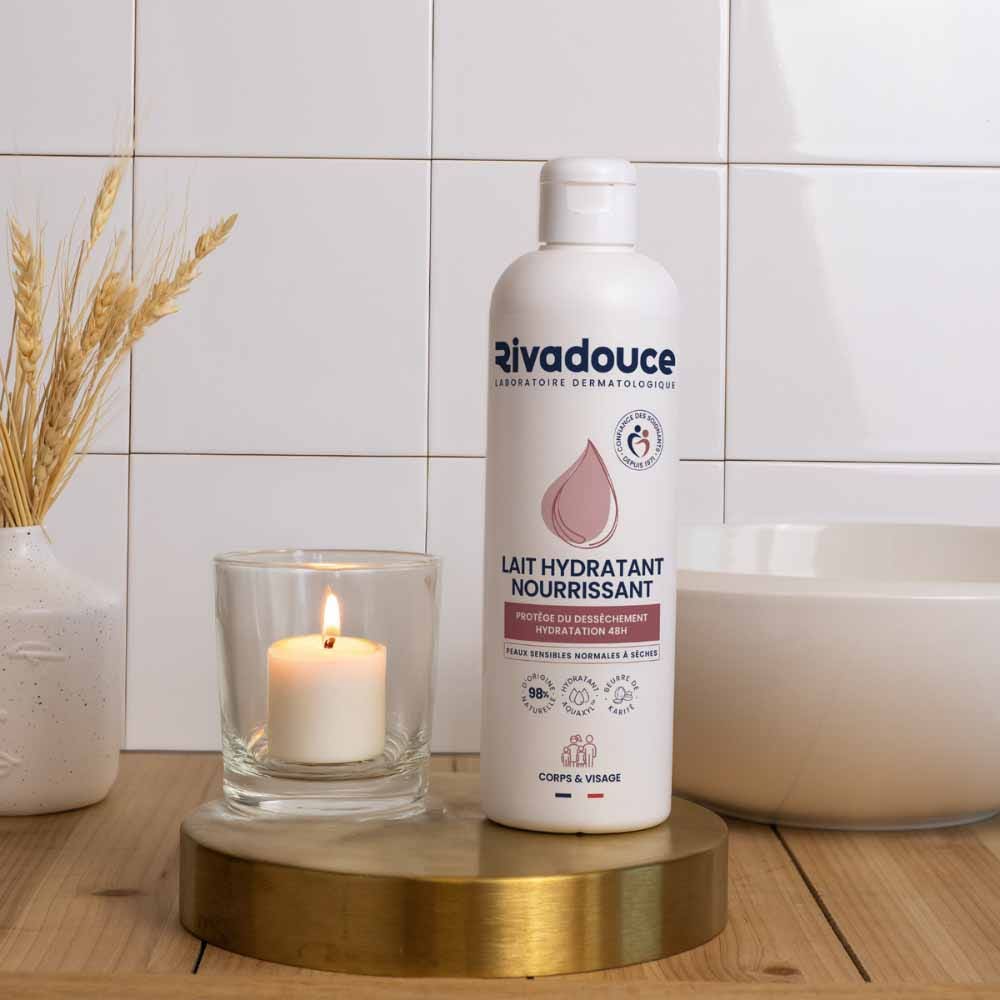 Rivadouce Nourishing hydrating body milk 500ml (16.91fl oz)