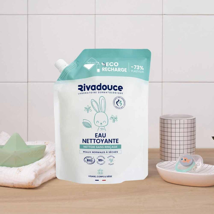 Rivadouce Refill cleansing water 900 ml (30.43fl oz)