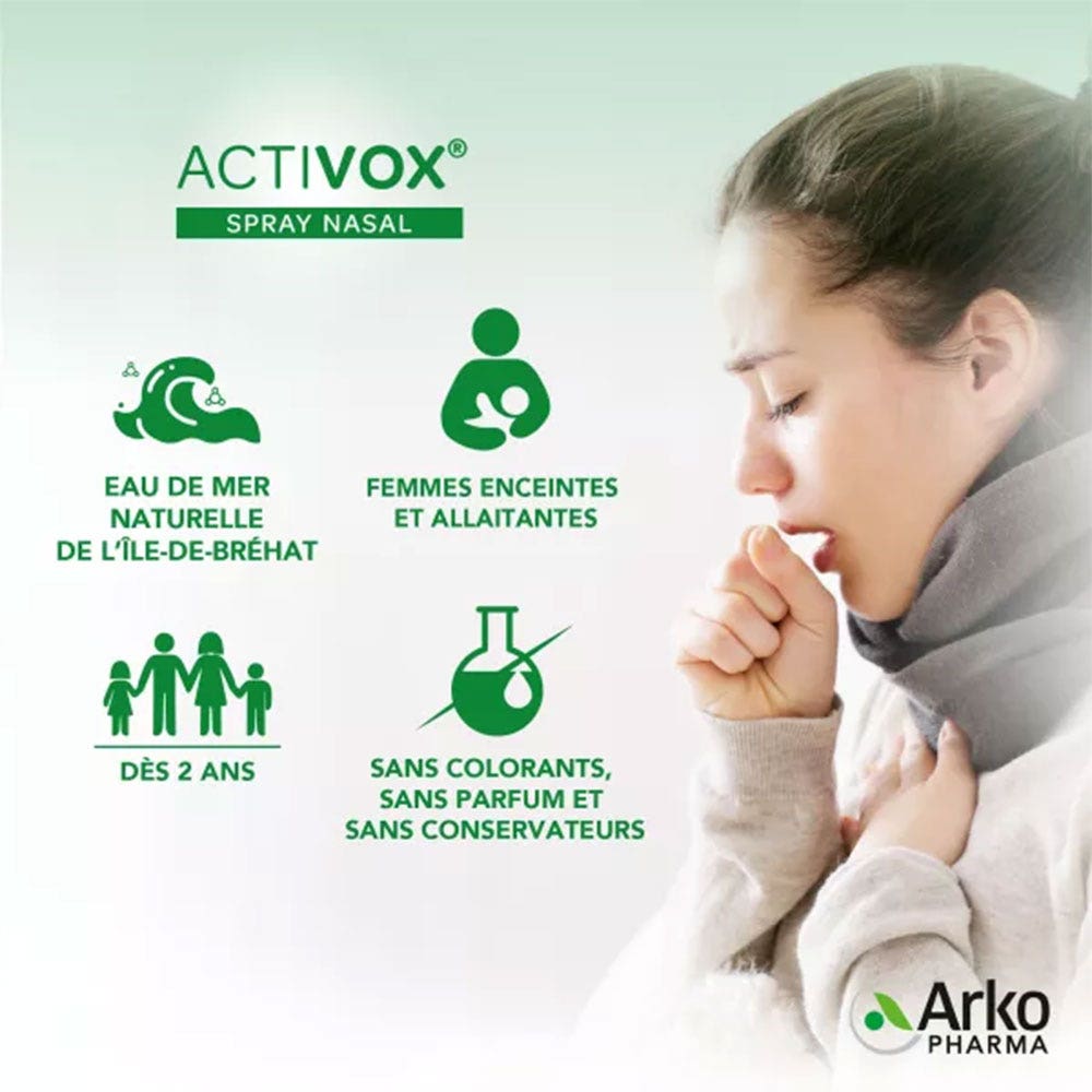 Arkopharma Activox Nasal spray 20 ml (0.68fl oz)