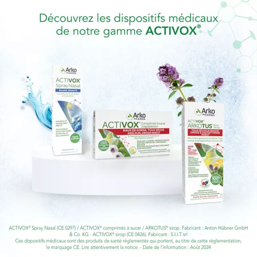 Arkopharma Activox Nasal spray 20 ml (0.68fl oz)