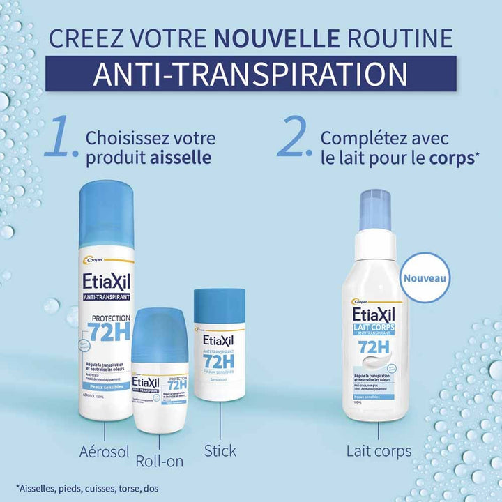 Etiaxil Antiperspirant 72h Protection Deodorant Stick sensitive skin 40ml (1.35fl oz)