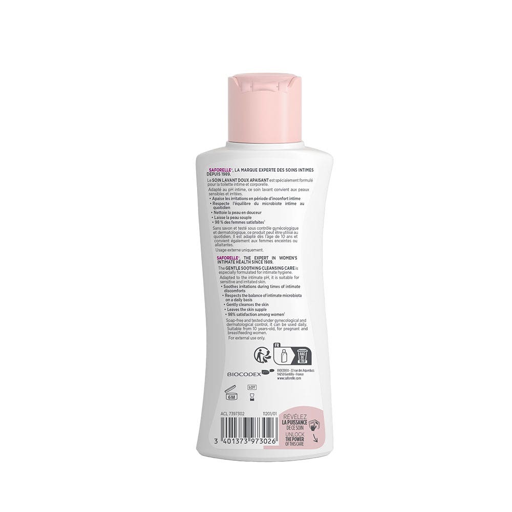 Saforelle Gentle Cleansing Lotion 100ml (3.38fl oz)