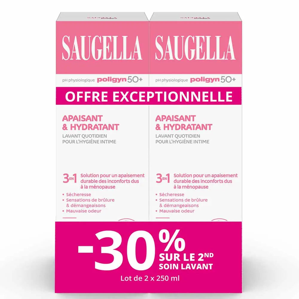 Saugella Poligyn Poligyn Intima Daily use Fresh mucous membranes 250ml x2 (8.45fl oz x2)