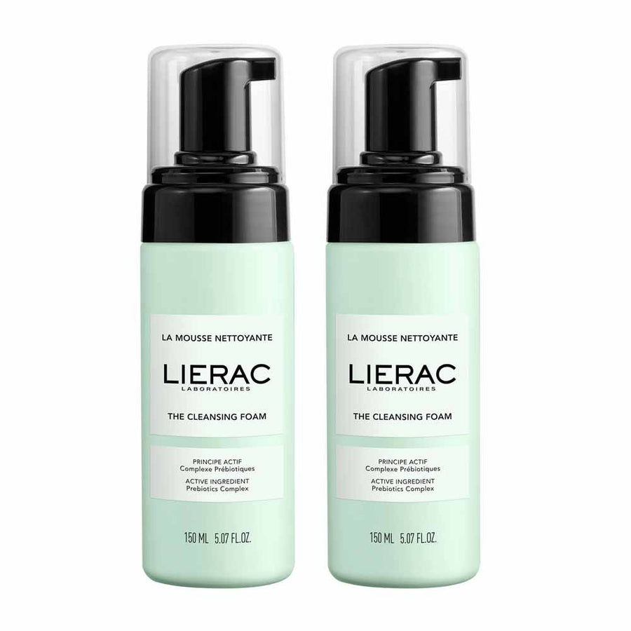Lierac Make-up Removers Foaming cleansing mousse suitable for all skin types 2 x 300ml (10.14fl oz)
