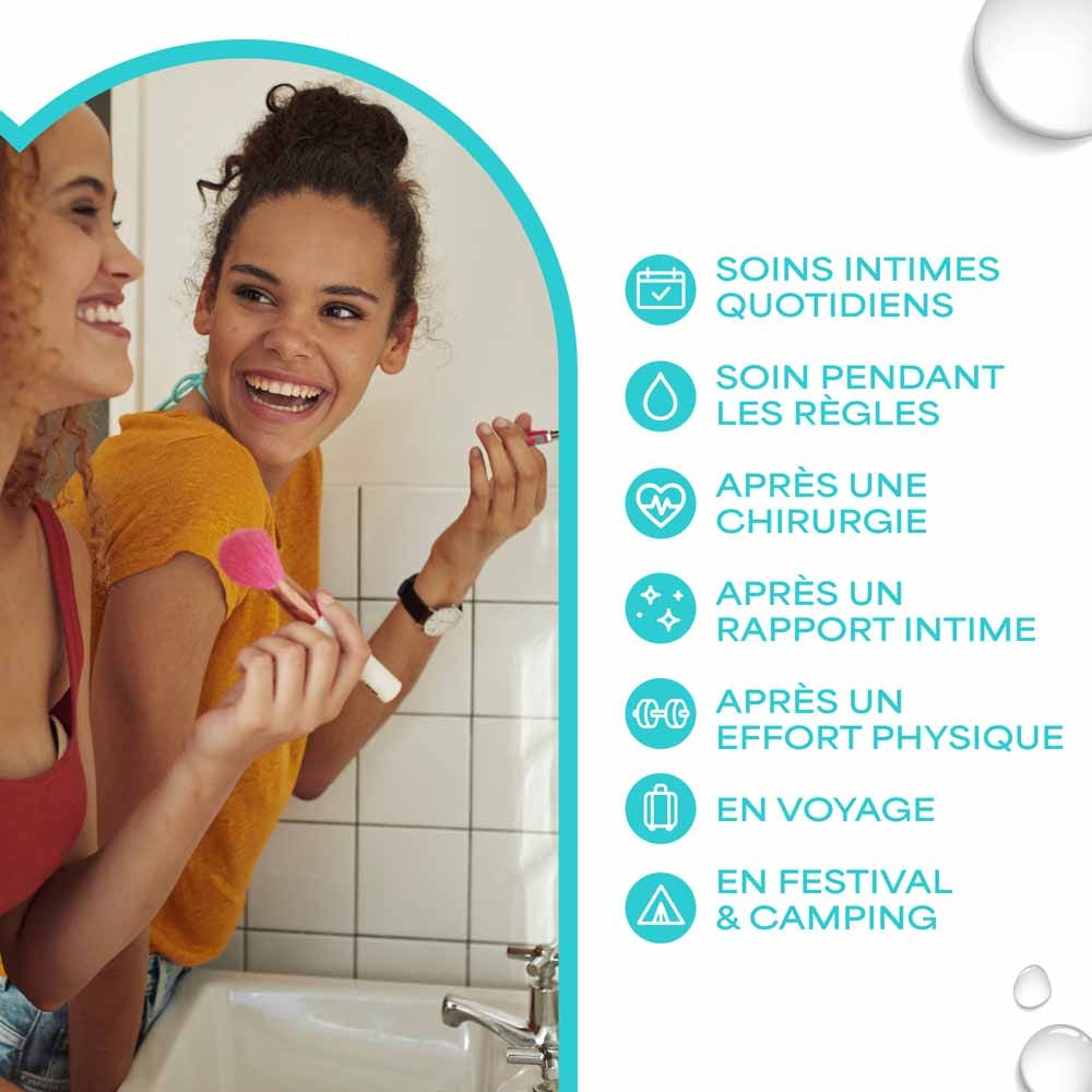 Waterwipes Sensitive intimate wipes 2 x 10 units