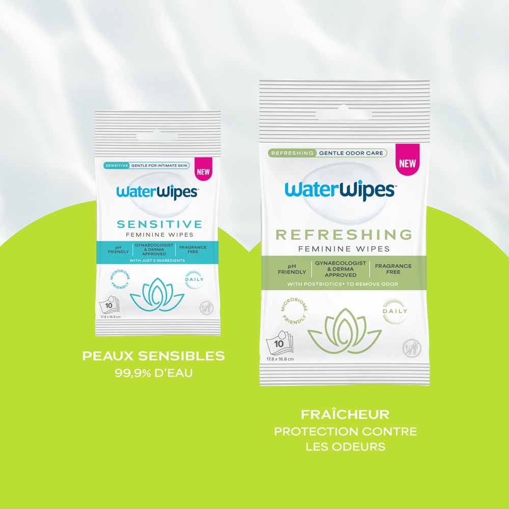 Waterwipes Intimate freshness wipes 2 x 10 units