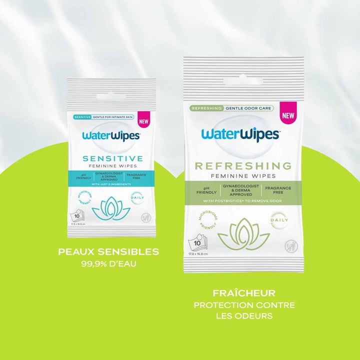 Waterwipes Intimate freshness wipes 2 x 10 units