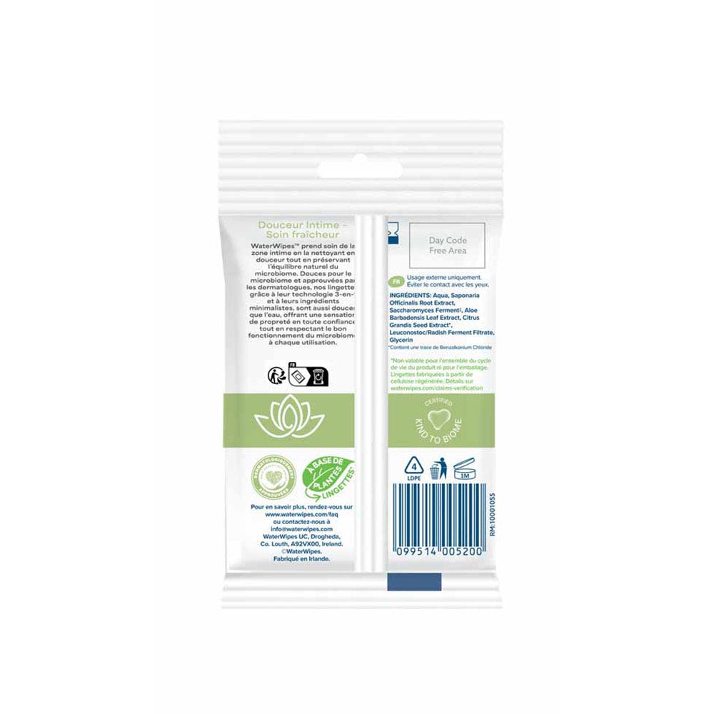 Waterwipes Intimate freshness wipes 2 x 10 units