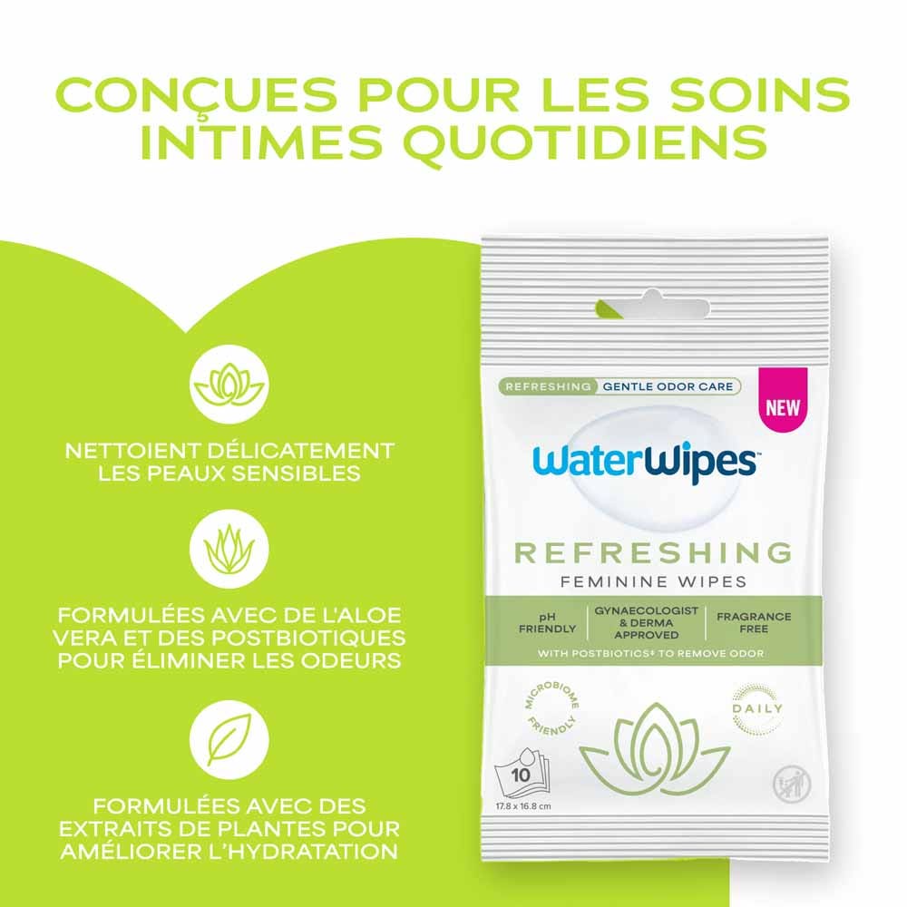 Waterwipes Intimate freshness wipes 2 x 10 units