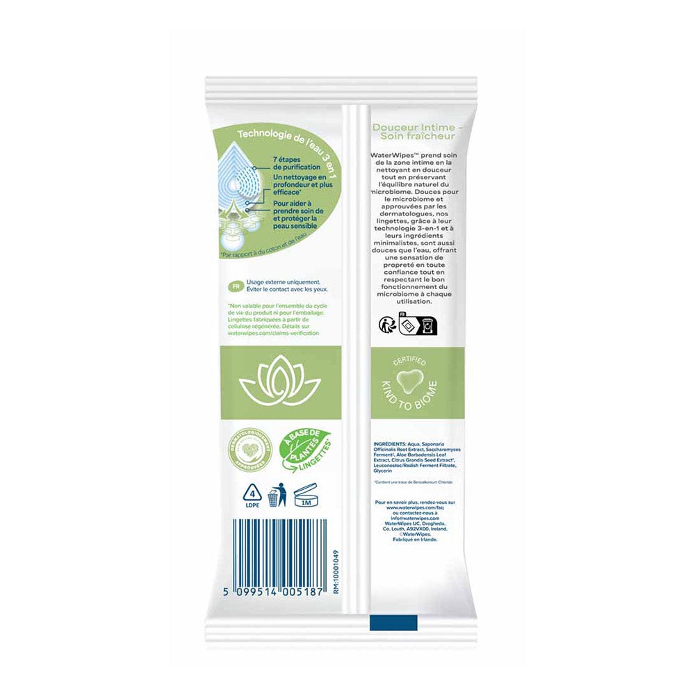 Waterwipes Freshness intimate wipes 28 units
