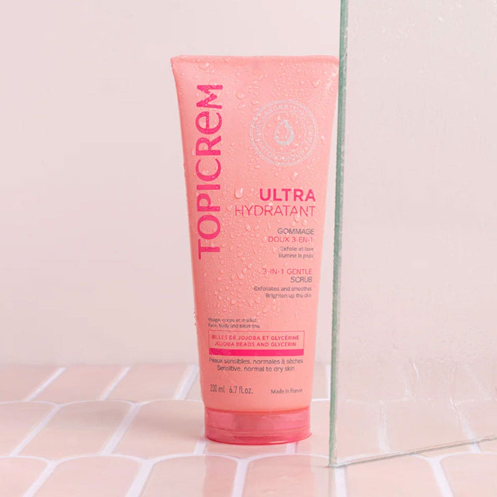 Topicrem Gentle Scrub Face & Body 200ml (6.76fl oz)