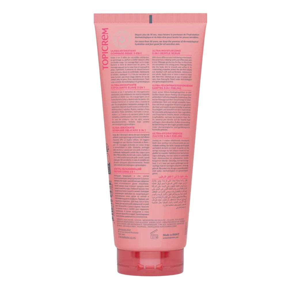 Topicrem Gentle Scrub Face & Body 200ml (6.76fl oz)