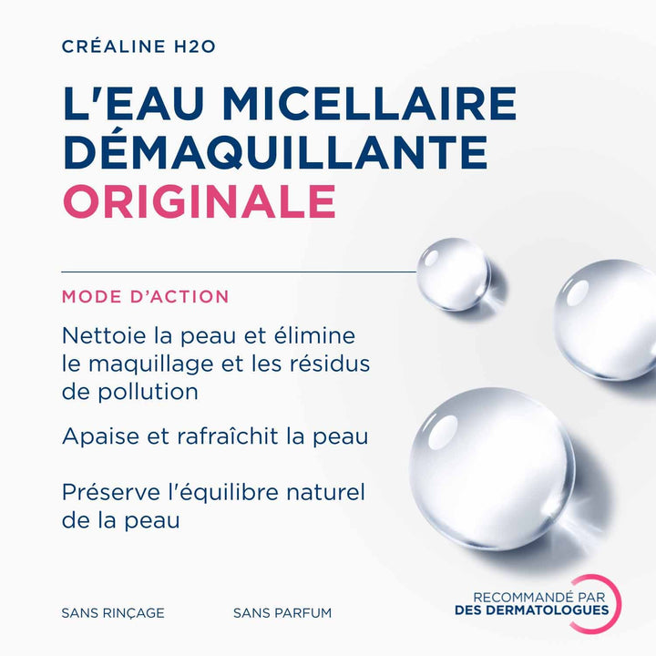 Bioderma Crealine Micellar Cleansing Water sensitive skin 850 ml (28.74fl oz)