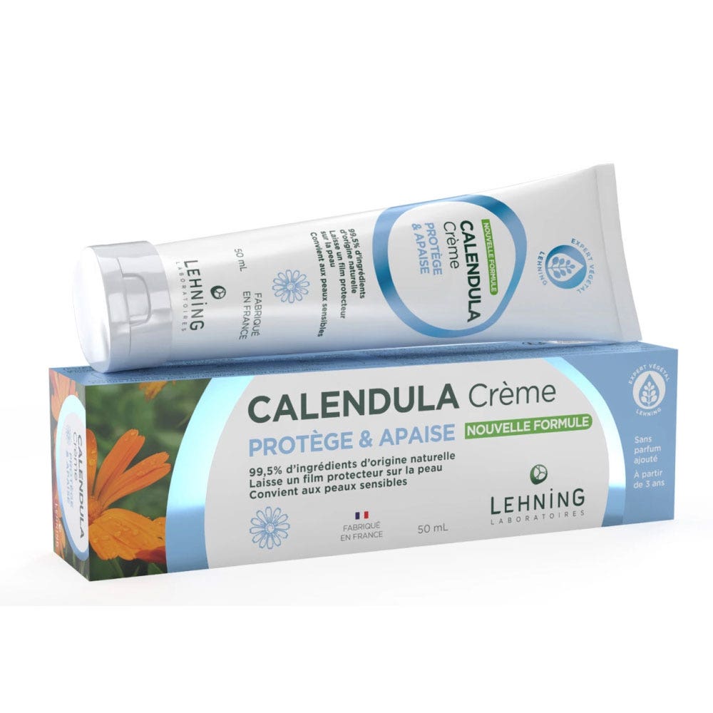 Lehning Calendula natural protective and soothing cream 50ml (1.69fl oz)