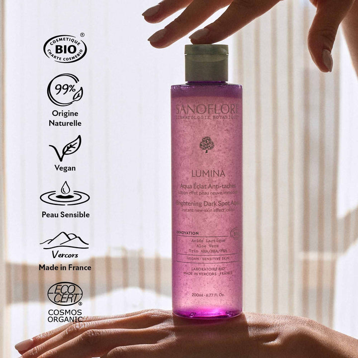 Sanoflore Lumina Aqua brightening dark spot care water 200 ml (6.76fl oz)