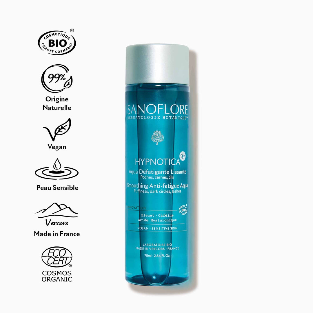 Sanoflore Hypnotica Revitalising organic eye and lash lotion 75 ml (2.54fl oz)