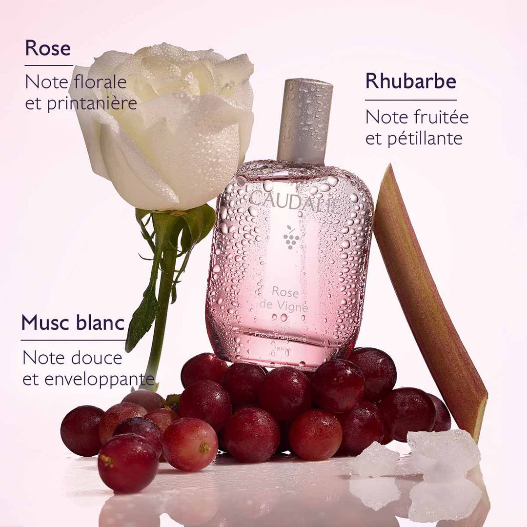 Caudalie Rose de Vigne fresh eau de parfum 50 ml (1.69fl oz)